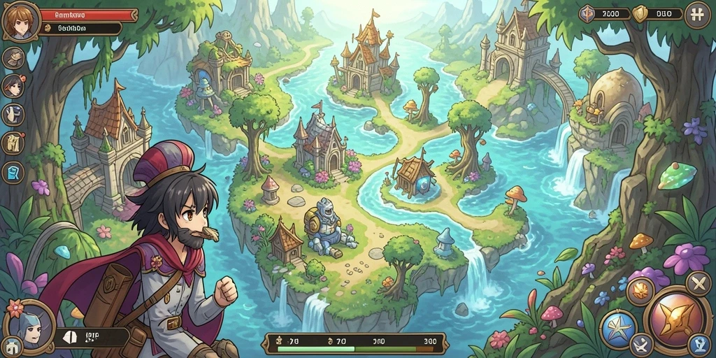 Screenshot momen seru saat bertanding dalam mode multiplayer.