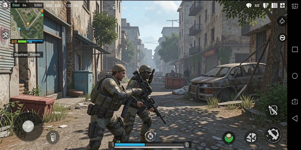 Mode multiplayer seru untuk dimainkan bersama teman.