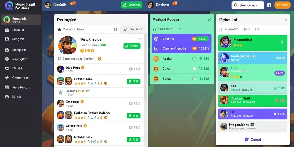 Karakter yang dapat dikustomisasi dengan mudah.