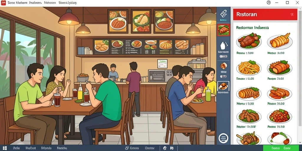 Screenshot memperlihatkan sistem notifikasi hasil keluaran terupdate.