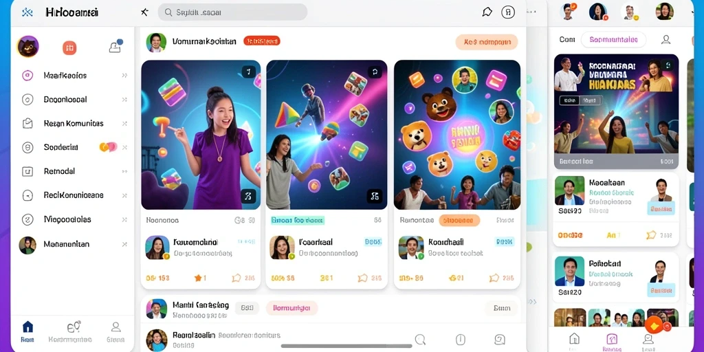 Beragam pilihan permainan yang menarik untuk semua pemain.