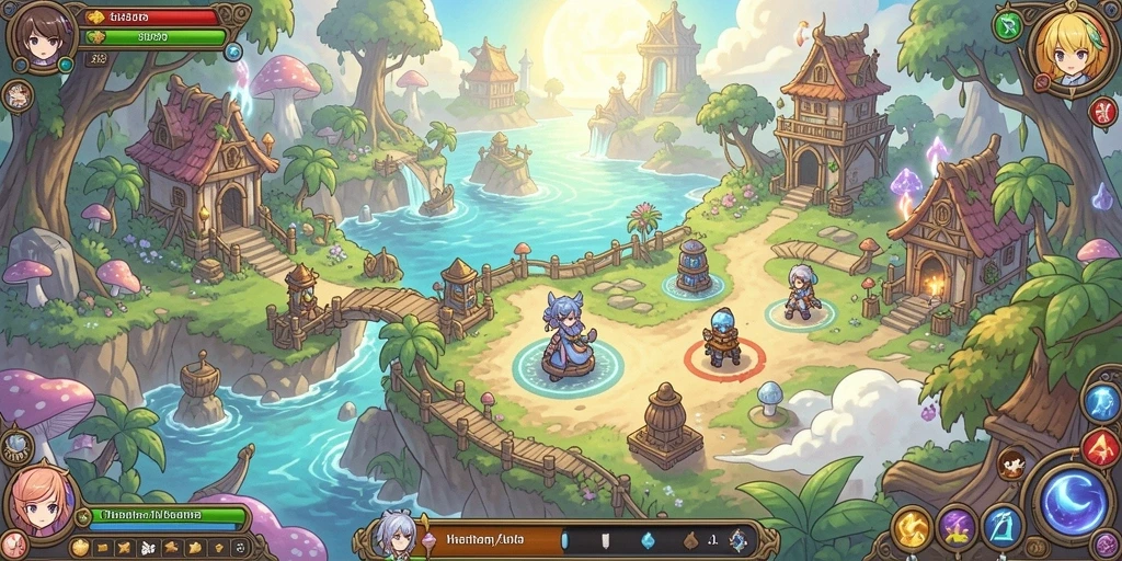 Fitur multiplayer yang memungkinkan bermain bersama teman.